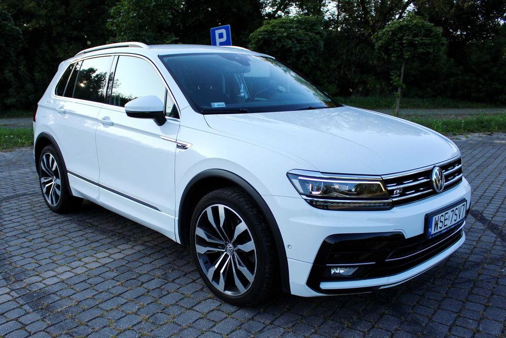 Volkswagen Tiguan R-line 4motion sprzedaż prywatna salon Polska