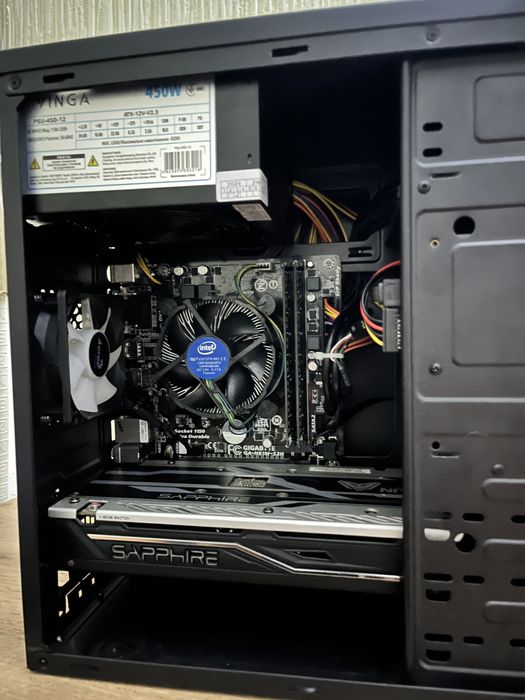 i5 4590, RX480 4gb, 16gb ОЗУ, 120gb SSD бюджетний вгровий компʼютер