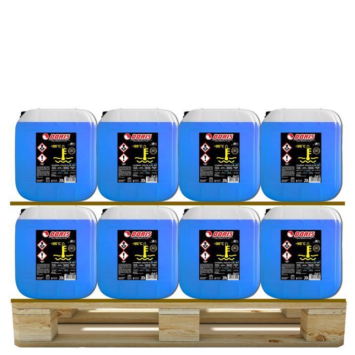 Płyn do chłodnic G11 -35°C DORIS 480L Paleta 24szt x 20L z lejkiem
