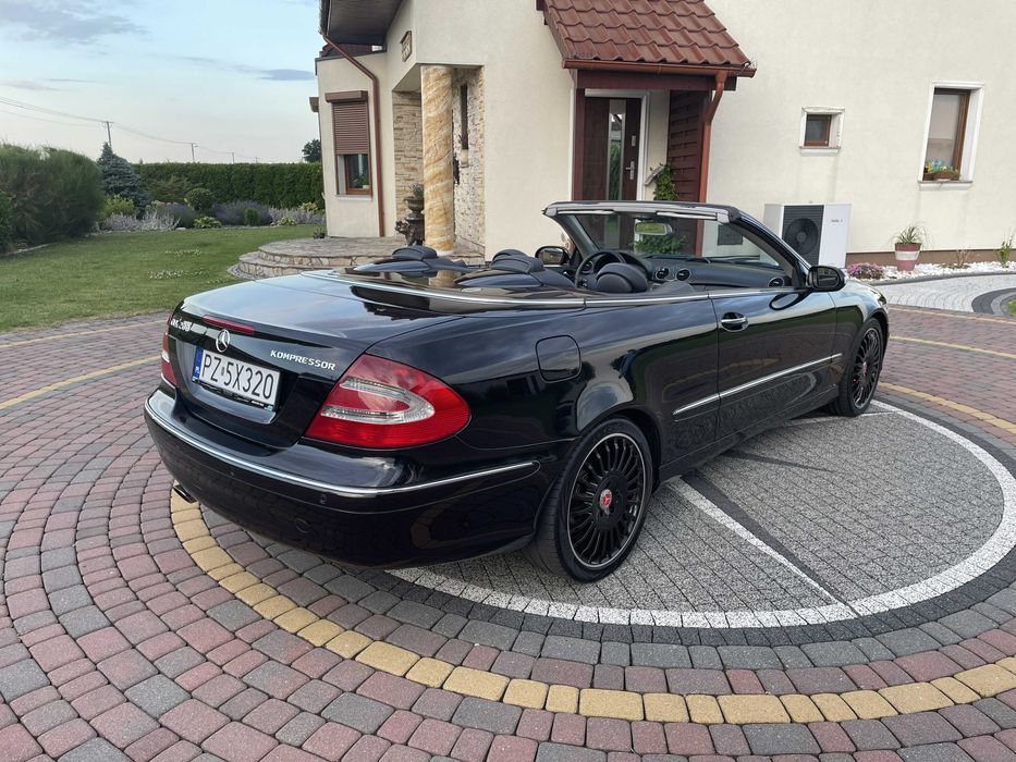 Auto do ślubu Mercedes Cabrio CLK lub Jeep