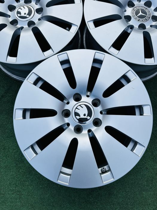 Диски 5/112 R16 Mercedes Skoda VW ковані 6.5J et-38 з датчиками тиску