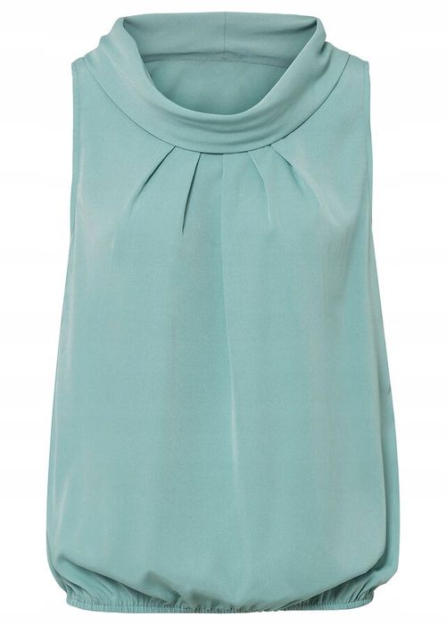 B.P.C bluzka bez rękawów szałwiowa ^40