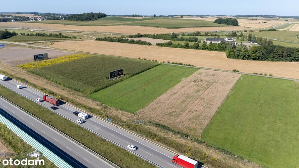 Działka przemysłowa Woźniki 6066m2