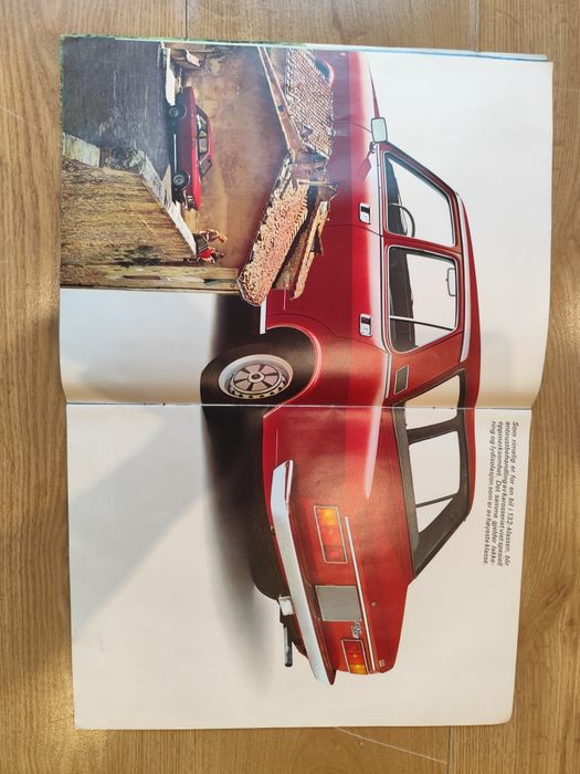 Prospekt reklamowy Fiat 132 DOSTAWA W CENIE