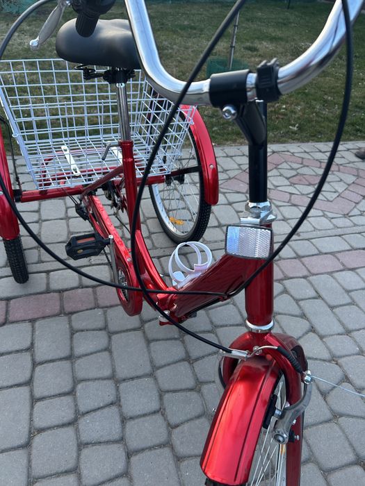 Rower 3 kołowy NOWY z koszykiem