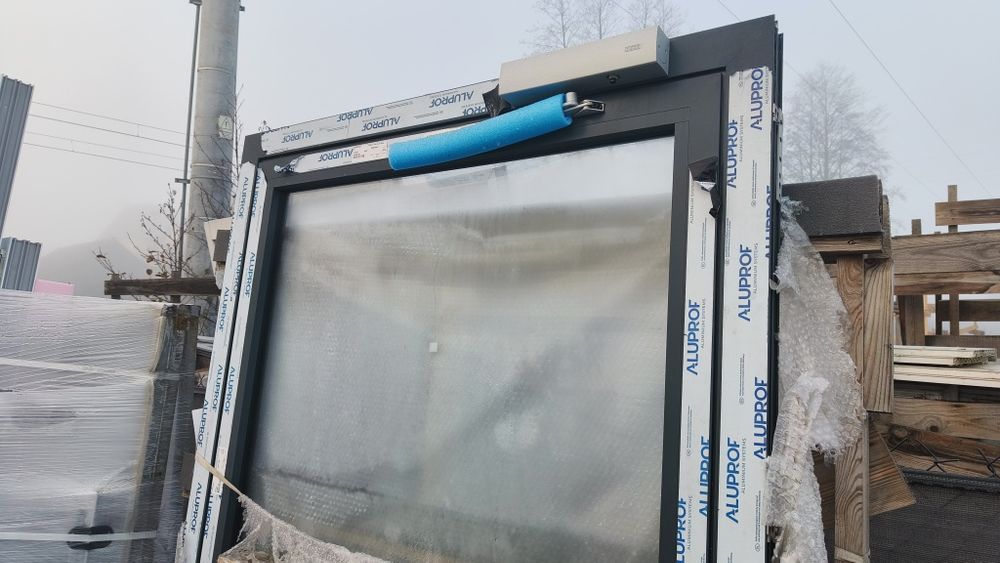 Drzwi EI30 PPOŻ Aluminiowe - 100' Lewe