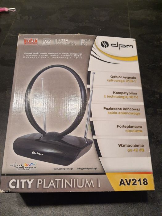 DPM antena TV pokojową naziemna
