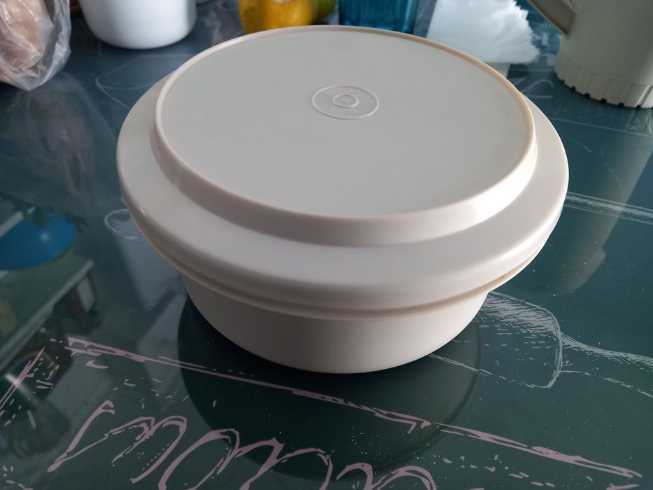 Caixa e jarro tapperware vintage