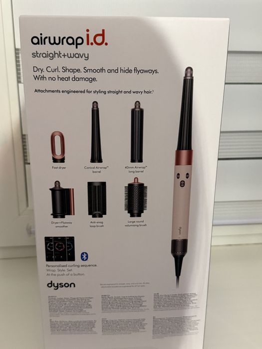 Новий Dyson Airwrap i.d. Straight + Wavy стайлер  Ceramic Pink