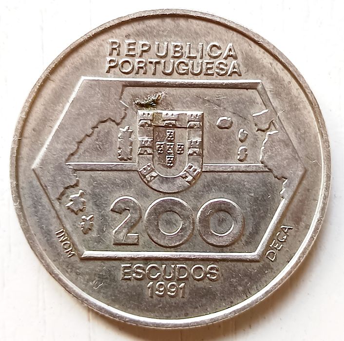 Moedas antigas Portugal