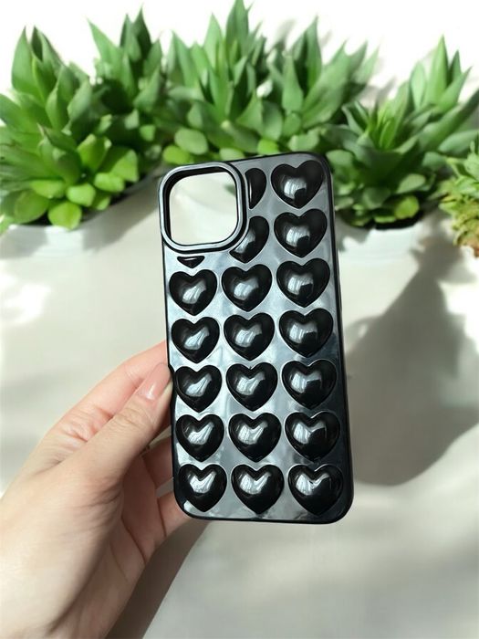 Чохол на Айфон 13 силіконовий чорний, чехол  Iphone