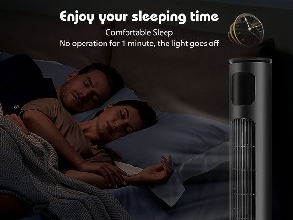 Wentylator kolumnowy Aigostar Ross Smart z Wifi i pilotem