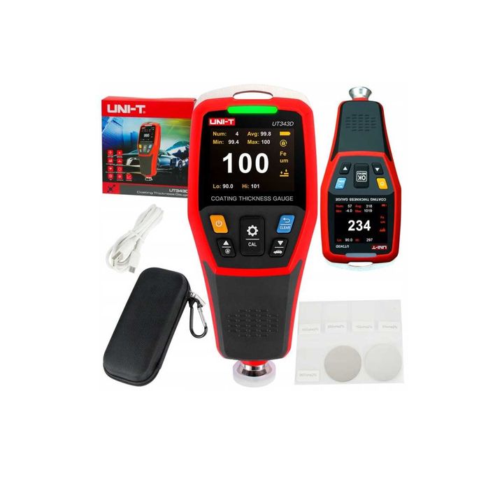 MIERNIK Czujnik tester grubości lakieru na samochodzie aucie metalu