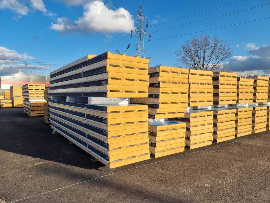 Płyta warstwowa PIR ściana dach płyta obornicka Prekon Płyty Dostawa