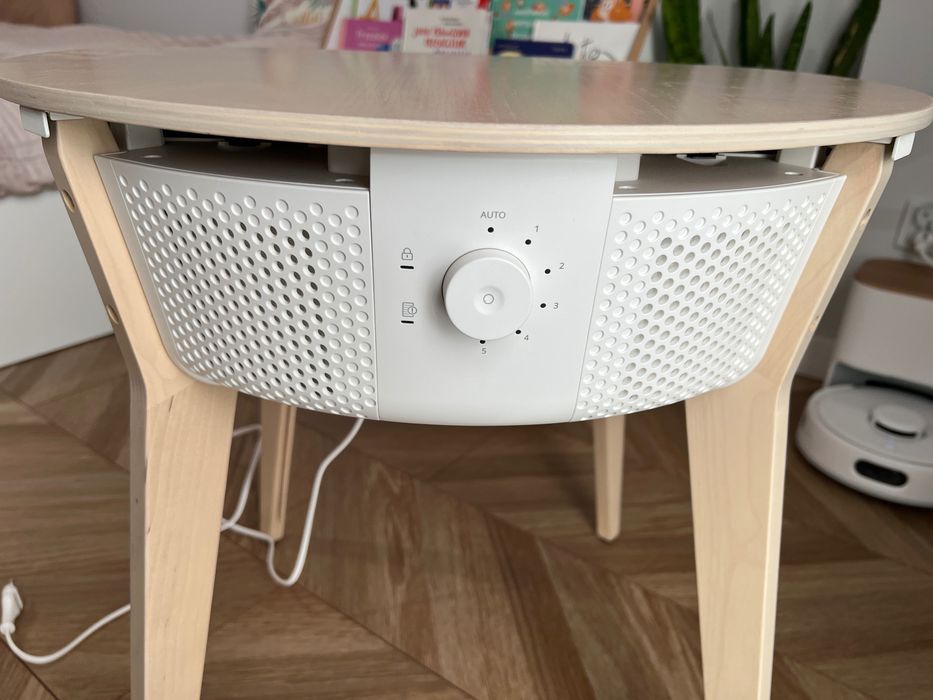 IKEA STARKVIND Stół z oczyszczaczem powietrza stan idealny, jak nowy
