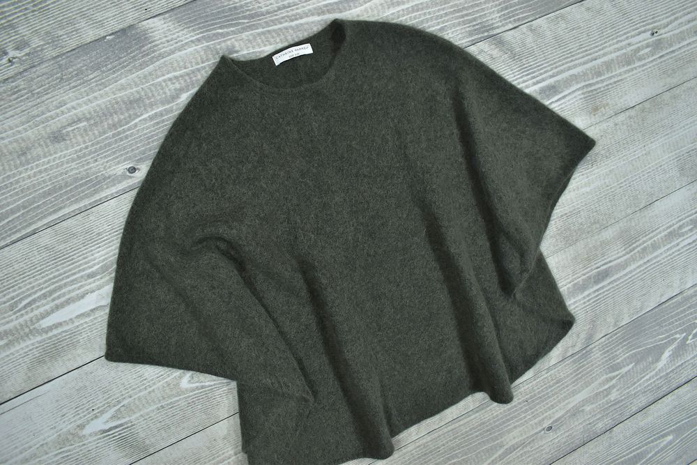 Cathrine Hammel Moherowe Ponczo / One Size