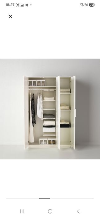 Ikea roupeiro BRIMNES 3 portas / espelho so até sexta