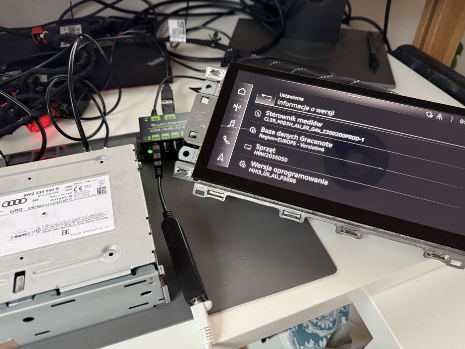 Konwersja USA EU Mapy Audi Volkswagen Porsche MIB2 MIB3 MH2p MHI3 MPR3