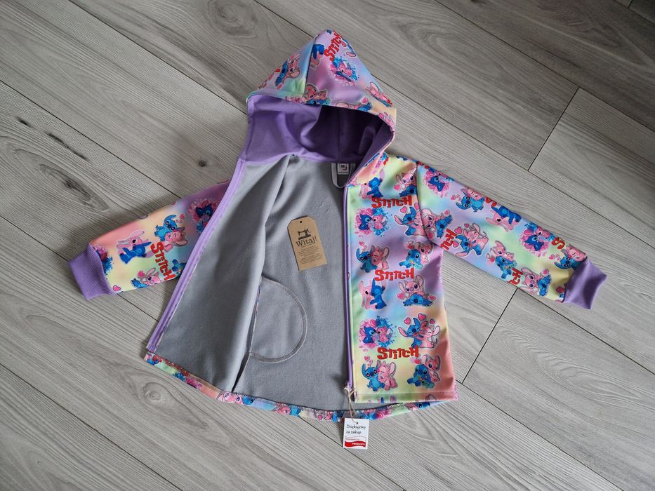 Kurtka softshell Stitch rozm 98 ostatnia!