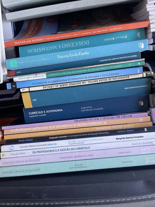 Livros Ciencias da educaçao