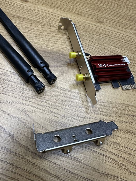 Wi-Fi  + блютуз модуль мережива карта для пк Pci