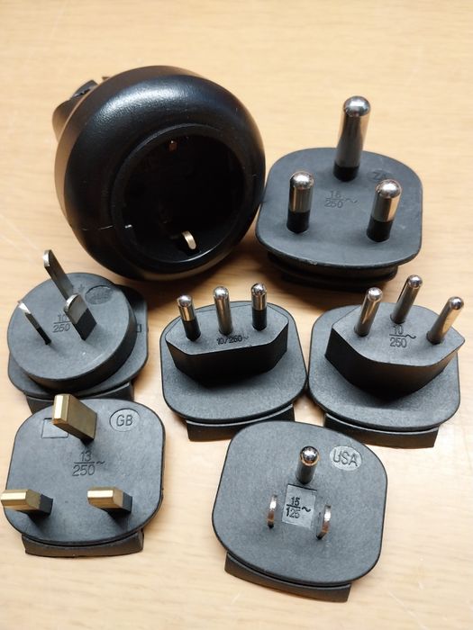 Kit de viagem para tomadas