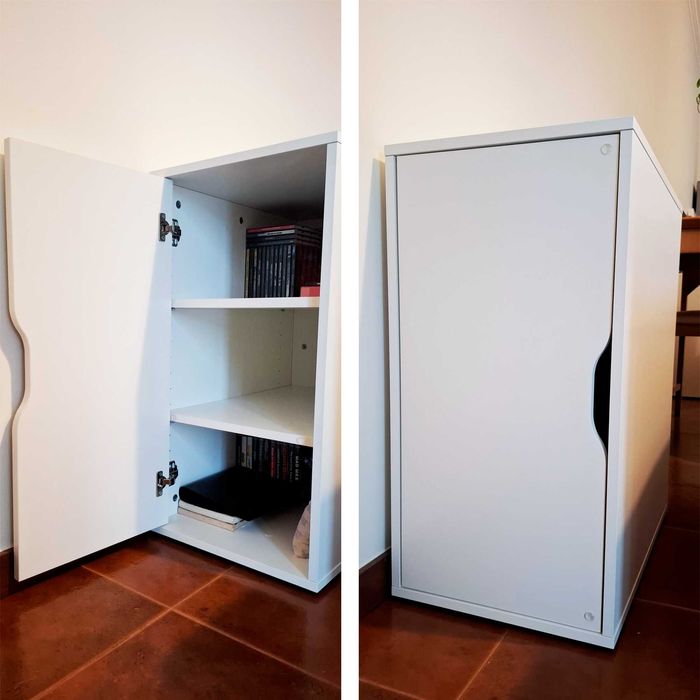 ALEX, IKEA - Módulo de arrumação, branco, 36x70 cm (NOVO)