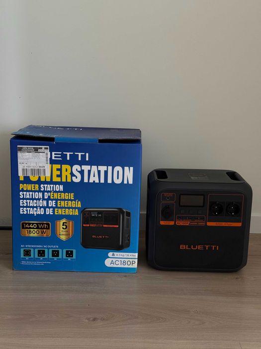 Зарядна станція Bluetti AC180P 1440Wh 1800W (чек, коробка)