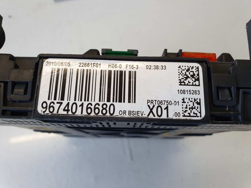 Caixa fusíveis / SAM / BSI PEUGEOT 207 (WA_, WC_)