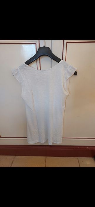 T-shirt branca promod