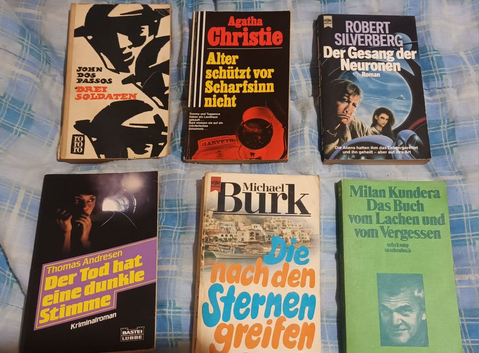 Livros usados em alemão