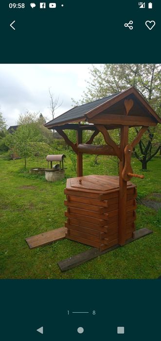 Studnia  użytkowa na beton 100 cm