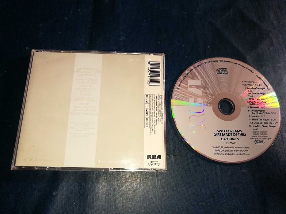 EURYTHMICS - Sweet Dreams (Are Made Of This)	CD