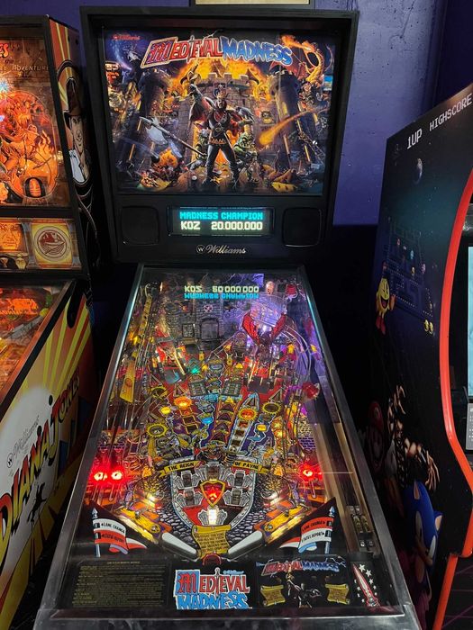 flipper fliper pinball Medieval Madness + inne Topowe + arcade lata 80