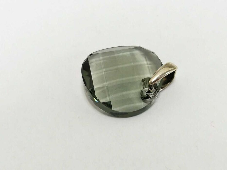 Srebrna zawieszka 925 czarna 3,3G długość 2,3 CM