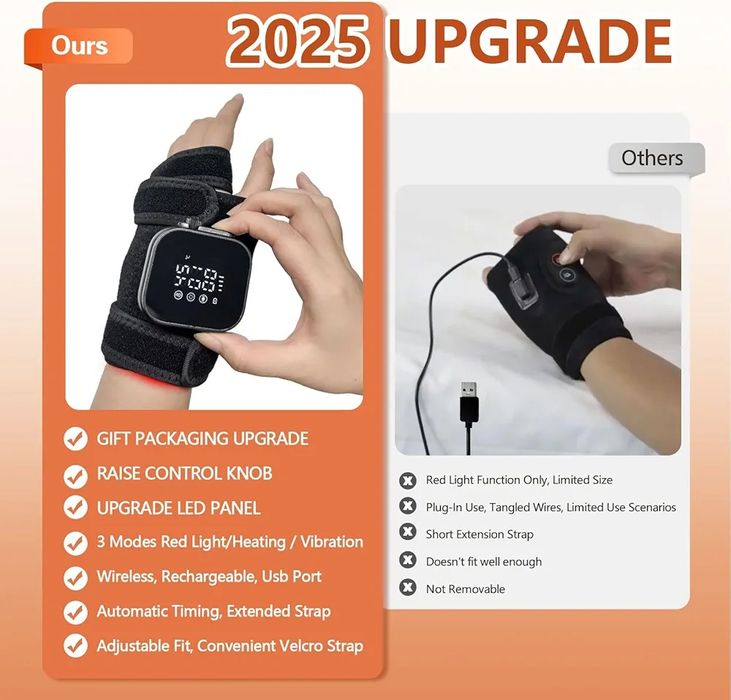 Універсальний масажер для ніг, рук та шиї з обігрівом.