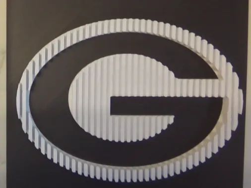 Escultura Decorativa Green Bay Packers