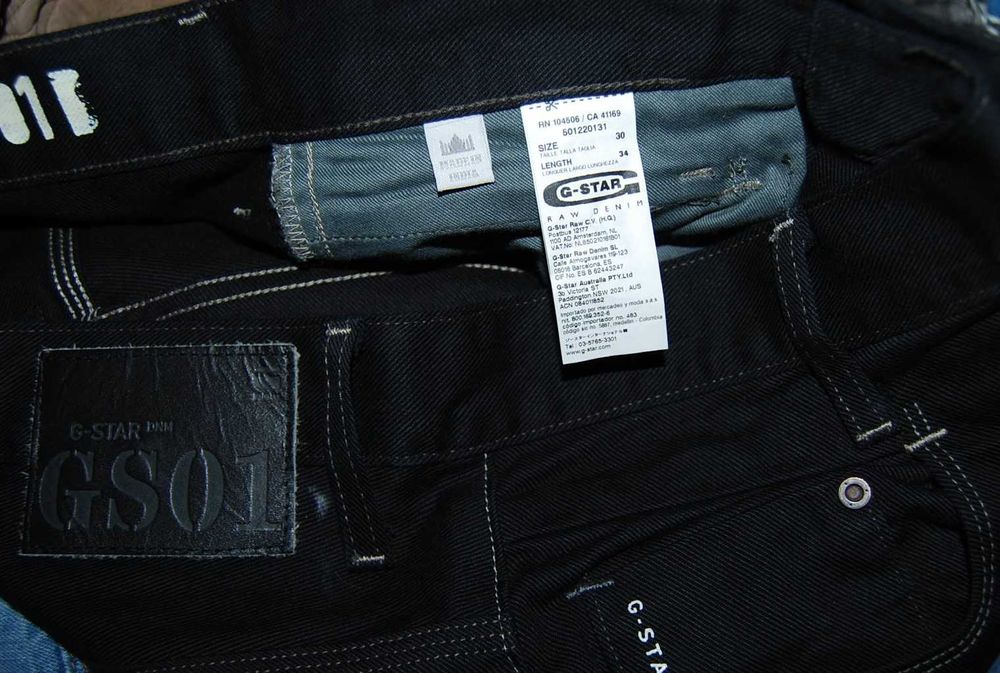 G-STAR RAW new radar slim W30 L34 PAS 80 jeansy męskie proste jak nowe
