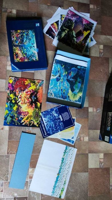 Пазли Ravensburger 9000 елементів Підводний рай 193х139 см