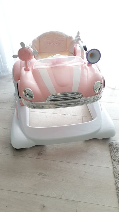 Chodzik autko Kees Hollander różowy