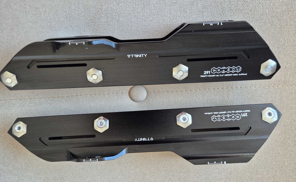 Szyny Powerslide Trinity Combat Rocker 4x90 291 mm CNC