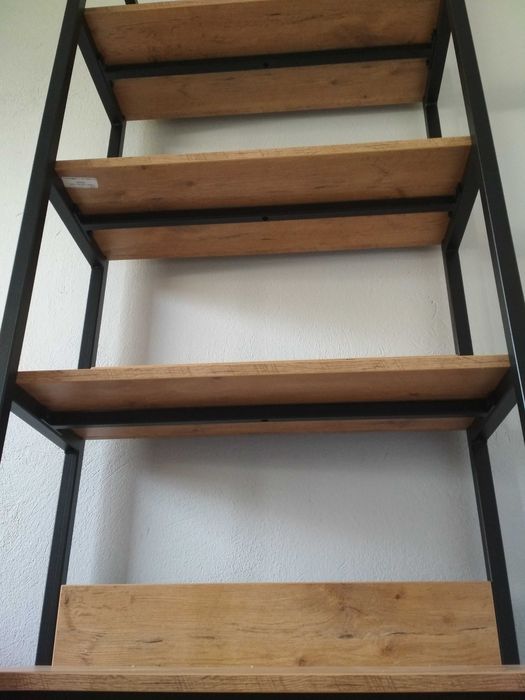 Regał LOFT 200/90/30 Lancelot Craft Artisan Wotan Halifax Hikora Sonom