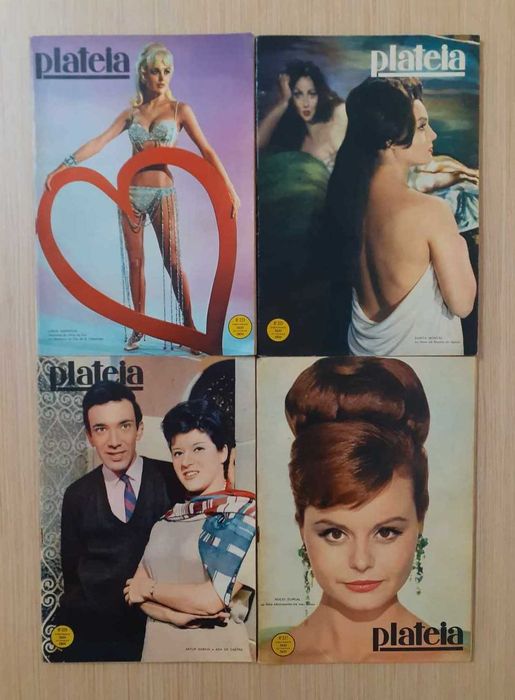 Revistas Plateia de 1964 a 1967 (Lote 1)
