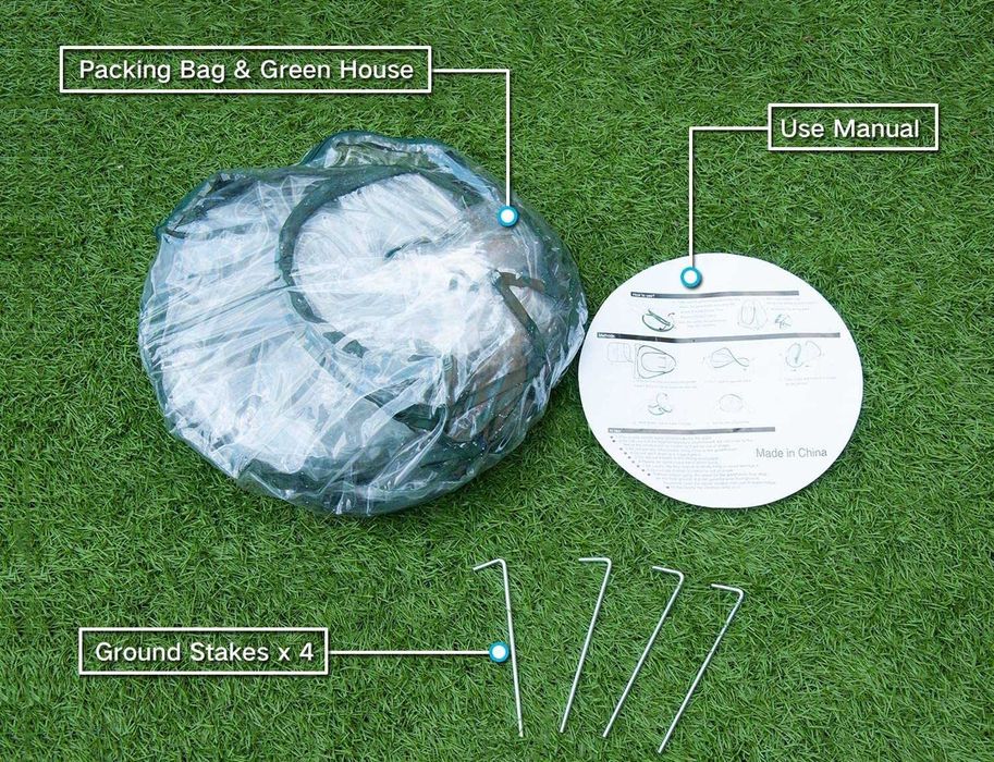 Mini estufa, cobertura de estufa de PVC, 70 x 70 x 80 cm