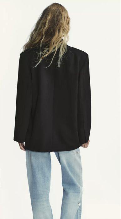 Класичний піджак, блейзер Зара, оверсайз.