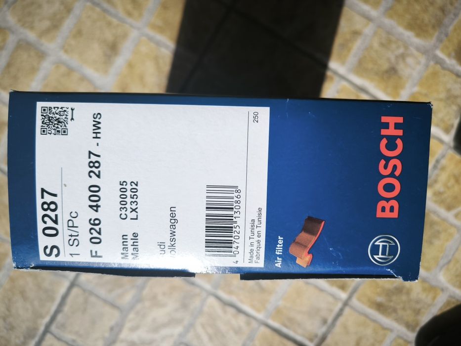 Filtro de ar Bosh S0287