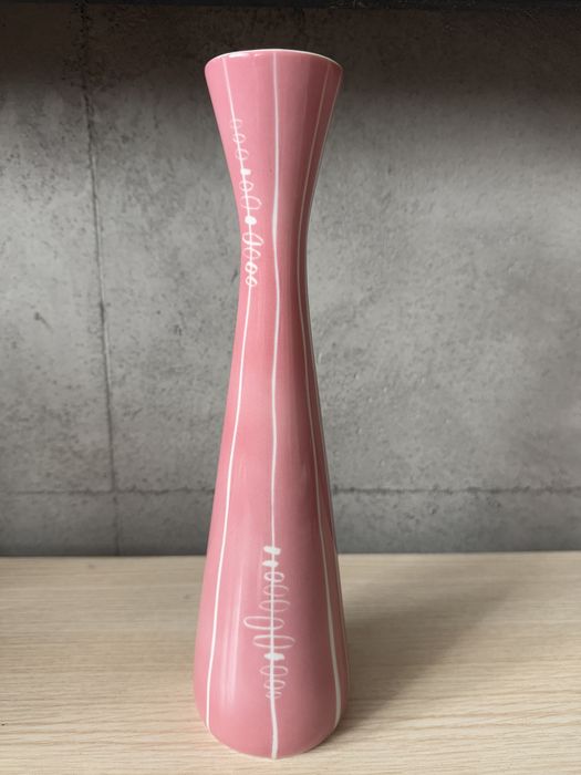 wazon Ćmielów Lidia różowy stan idealny