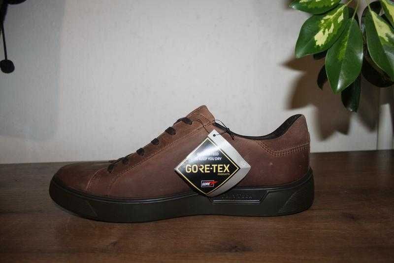 Шкіряні кеди Ecco Street Tray Gore-tex 46 розмір