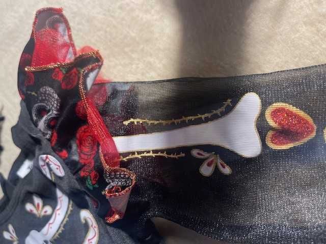 Strój karnawałowy - Dia de Muertos, kościotrup, Halloween, bal 3-4y