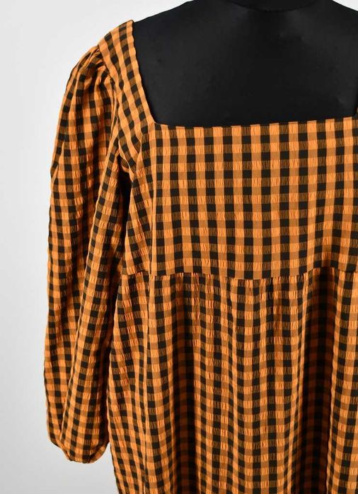 Luźna sukienka w kratkę Missguided 44